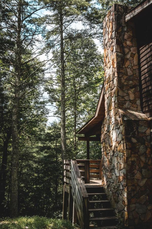Wolf Creek Cabin At 36 North - Hot Tub Purlear Eksteriør billede
